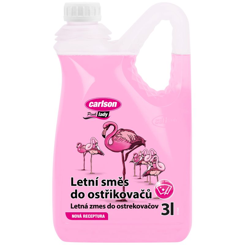 Letní směs do ostřikovačů Carlson Pink Lady - v chytrém kanystru 3l