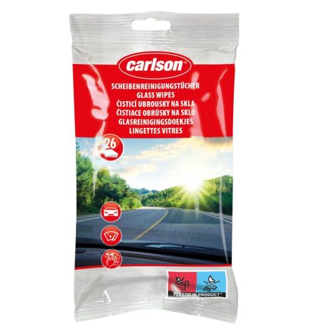 Čistící ubrousky na skla Carlson 26ks | Filson Store