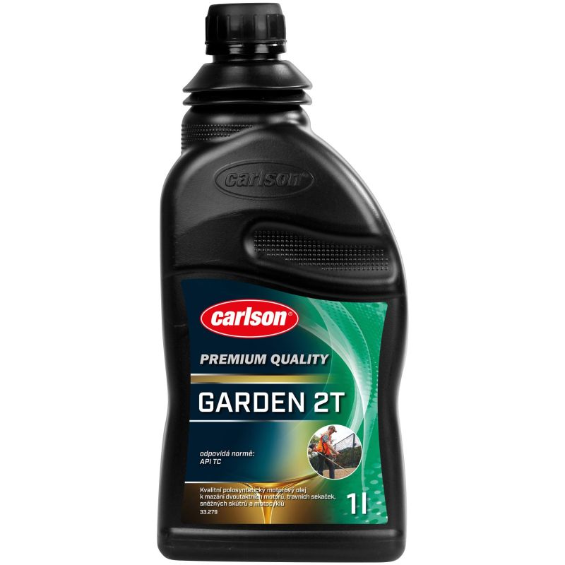 Motorový olej pro dvoutaktní zahradní techniku Carlson Garden 2T 1l