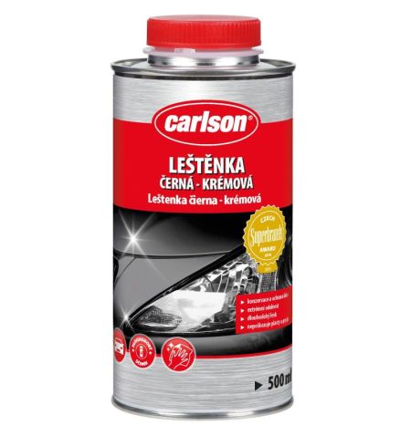 Leštěnka na lak karosérie s barevným pigmentem Carlson - černá krémová 500ml | Filson Store