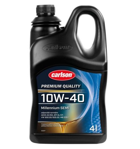 Polosyntetický motorový olej Carlson Premium 10W-40 Millenium Semi 4l | Filson Store