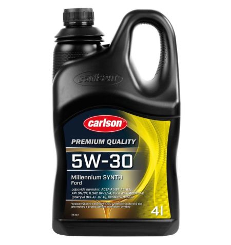 Syntetický motorový olej Carlson Premium 5W-30 Millenium Synth Ford 4l | Filson Store