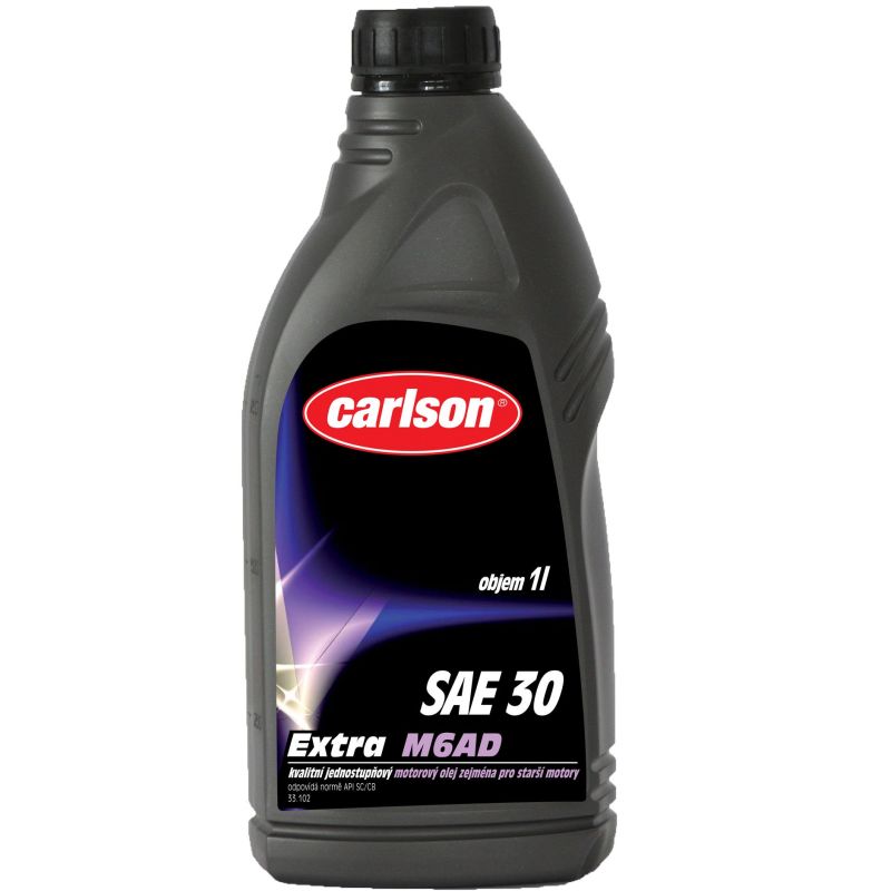 Minerální motorový olej Carlson SAE 30 Extra M6AD 1l