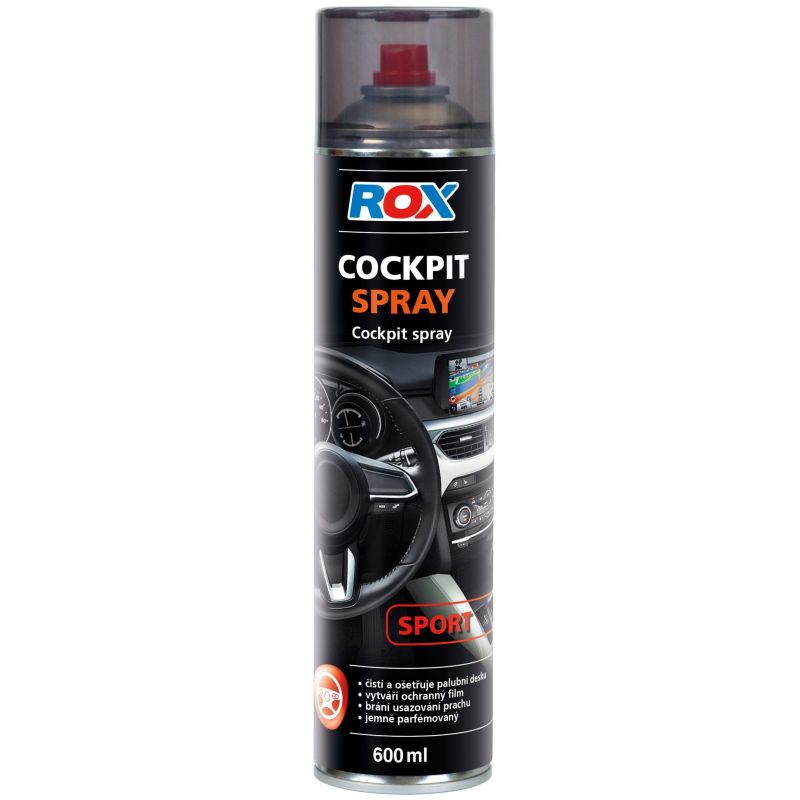 Čistič palubní desky Rox - sport 600ml sprej