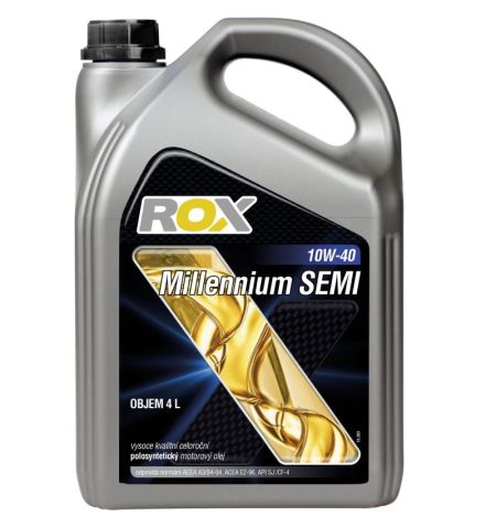 Polosyntetický motorový olej Rox Millenium Semi SAE 10W-40 4l | Filson Store