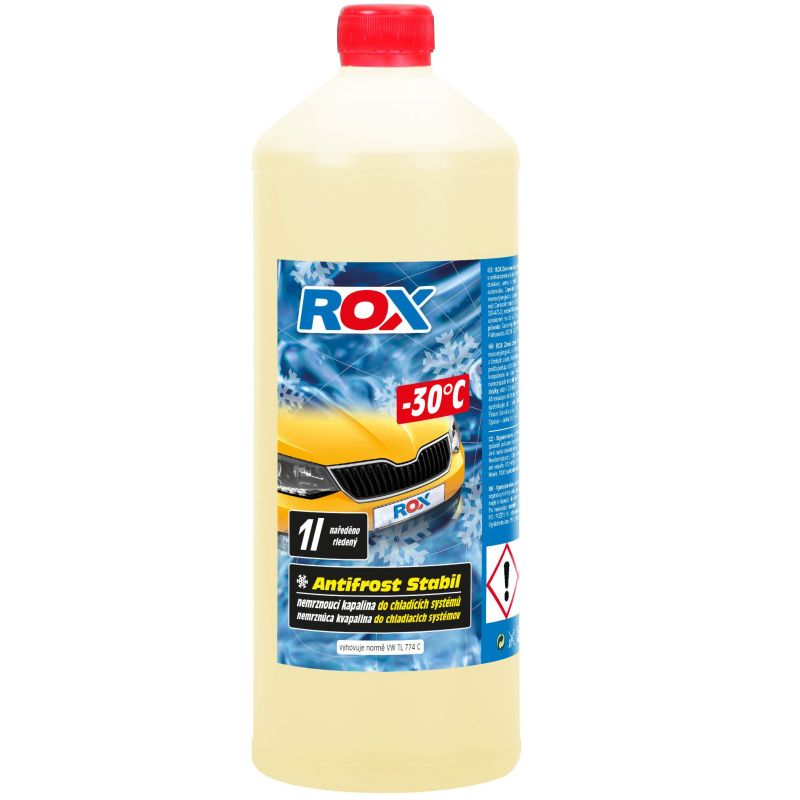 Chladící kapalina Rox Antifrost Stabil Readymix -30°C 1l | Filson Store