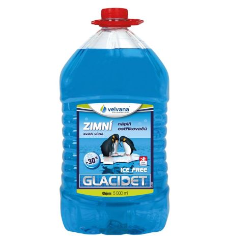 Zimní směs do ostřikovačů Glacidet Ice Free -30°C - 5l PET láhev | Filson Store