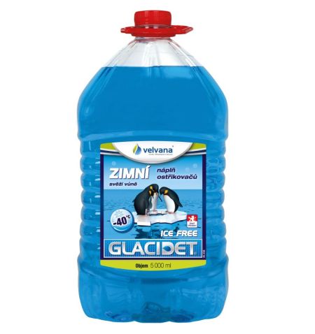 Zimní směs do ostřikovačů Glacidet Ice Free -40°C - 5l PET láhev | Filson Store