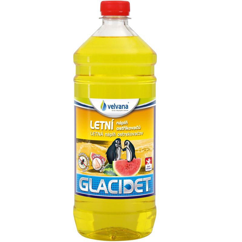 Letní směs do ostřikovačů Glacidet - 1l PET láhev