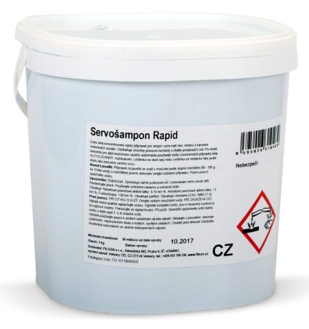 Servošampon Rapid pro strojní i ruční mytí vozidel - 5kg | Filson Store