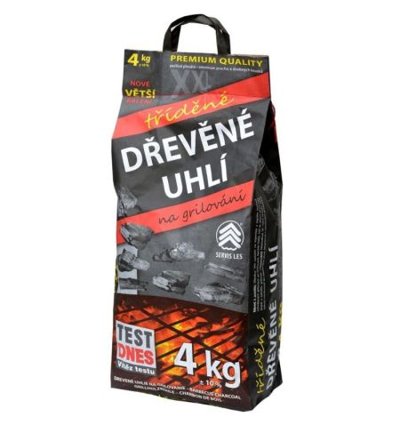Dřevěné uhlí pro grilování 4kg Premium Quality