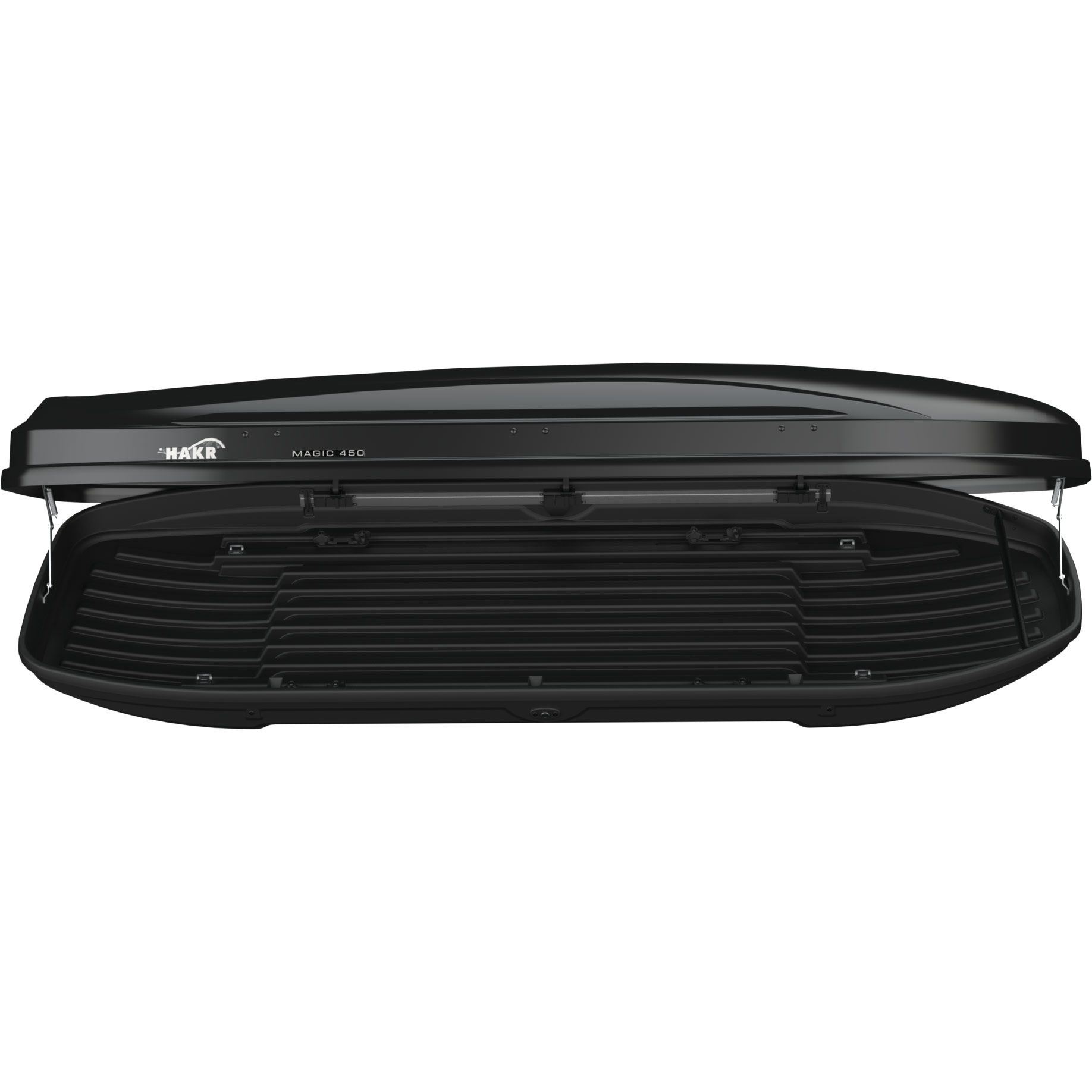 Střešní box Hakr Magic Line 450 Black Glossy - objem 450l / oboustr...