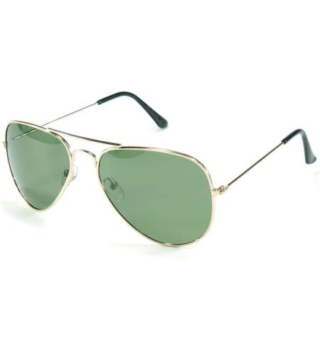 Brýle sluneční Polarized 3025 - obroučky zlaté / skla zelená tmavá / polarizační skla / pouzdro a utěrka | Filson Store