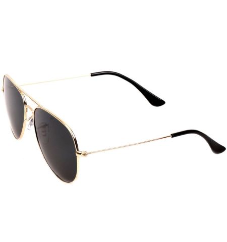 Brýle sluneční Polarized 3025 - obroučky zlaté / skla tmavá / polarizační skla / pouzdro a utěrka | Filson Store