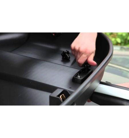 Střešní box G3 Arjes 320 - objem 240l / pravostranné otevírání / černá matná metalíza | Filson Store