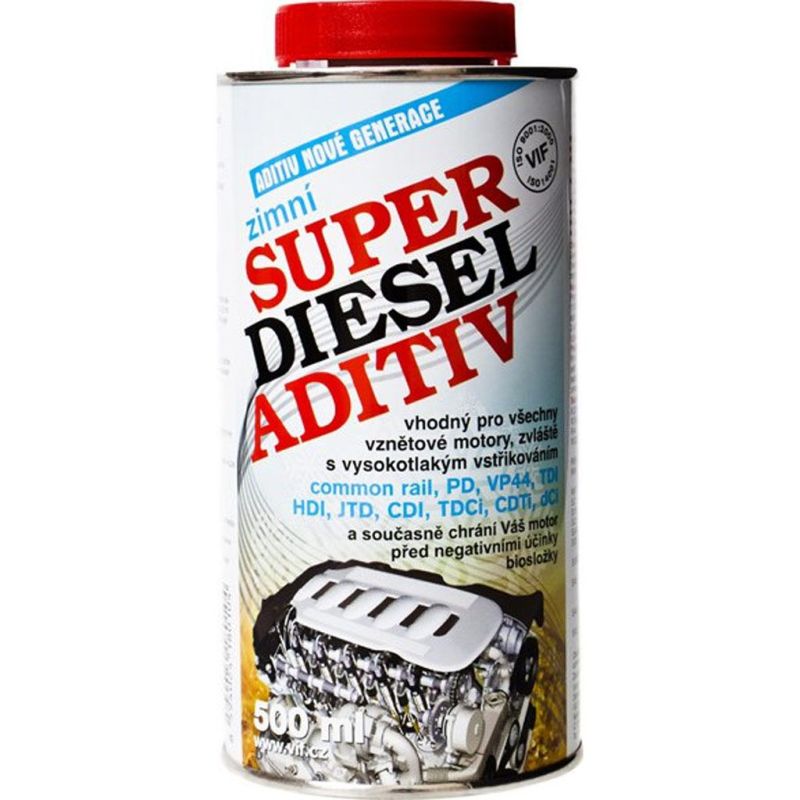 Diesel aditiv VIF Super do nafty zimní 500ml