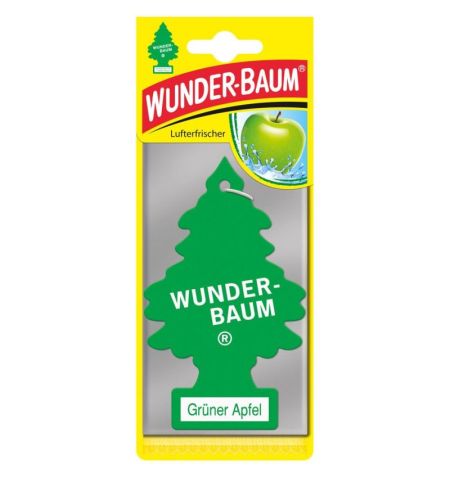 Osvěžovač vzduchu / vůně / stromeček do auta - Wunder-Baum Gruener Apfel / zelené jablko | Filson Store