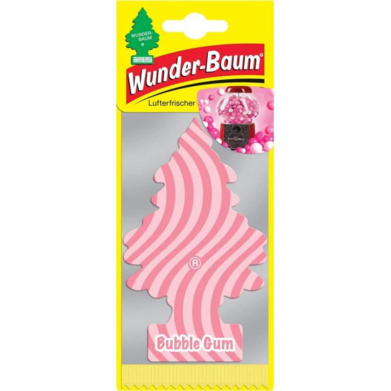 Osvěžovač vzduchu / vůně / stromeček do auta - Wunder-Baum Bubble Gum / žvýkačka