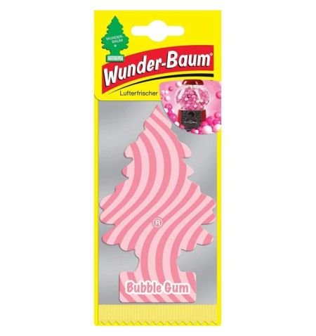 Osvěžovač vzduchu / vůně / stromeček do auta - Wunder-Baum Bubble Gum / žvýkačka | Filson Store