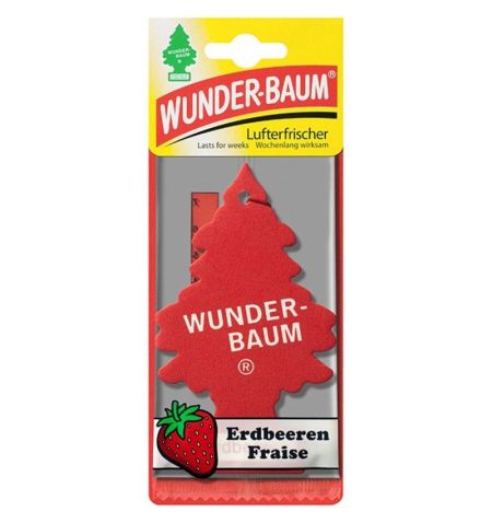 Osvěžovač vzduchu / vůně / stromeček do auta - Wunder-Baum Jahoda | Filson Store