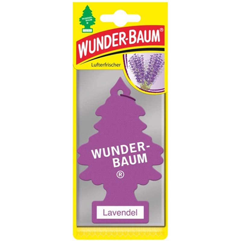 Osvěžovač vzduchu / vůně / stromeček do auta - Wunder-Baum Levandule