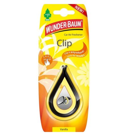 Osvěžovač vzduchu / vůně / stromeček do auta - Wunder-Baum Clip Vanillaroma | Filson Store