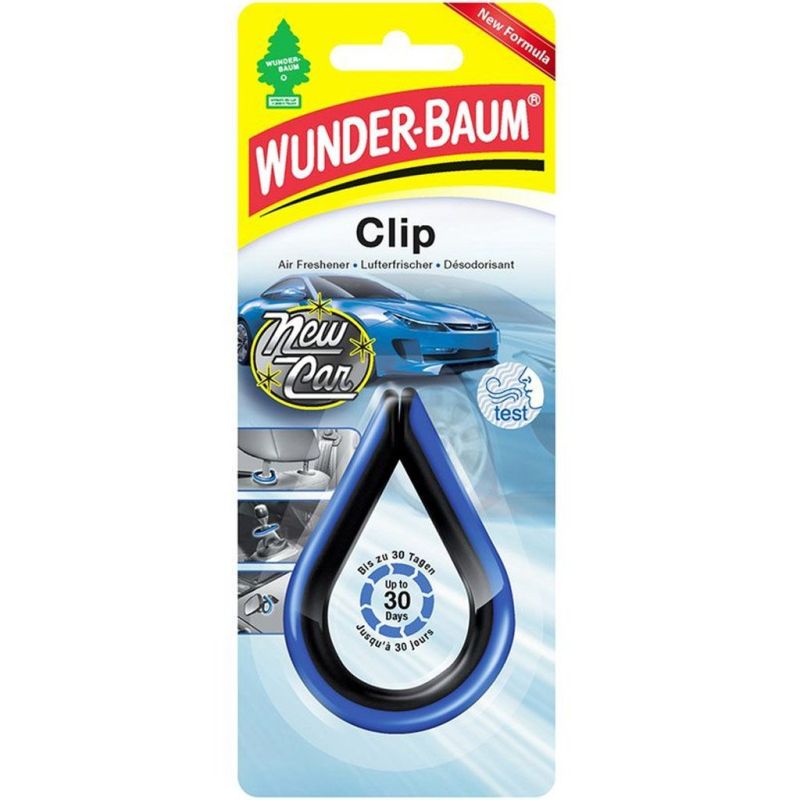Osvěžovač vzduchu / vůně / stromeček do auta - Wunder-Baum Clip New Car