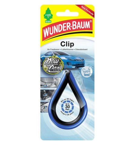 Osvěžovač vzduchu / vůně / stromeček do auta - Wunder-Baum Clip New Car | Filson Store