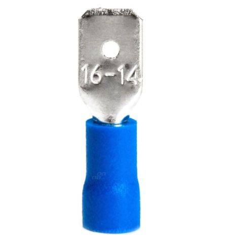 Konektory - samec modrý 6.3mm 1.5-2.5mm2 15A / sada 10ks | Filson Store