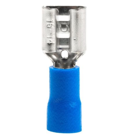 Konektory - samice modrá 6.3mm 1.5-2.5mm2 15A / sada 10ks | Filson Store