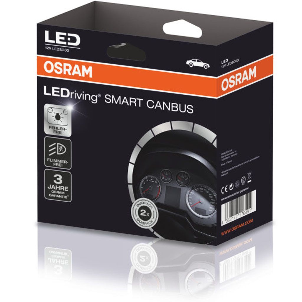 LEDriving Smart Canbus Osram Night Breaker LED H7 adaptér / elektro