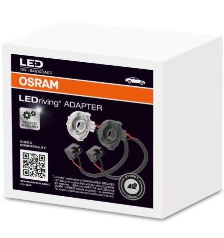 LEDriving montážní adaptér - pro autožárovky Osram Night Breaker LED / sada 2ks / průměr 33.9mm | Filson Store