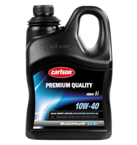 Polosyntetický motorový olej Carlson 10W-40 Millenium Semi 5l