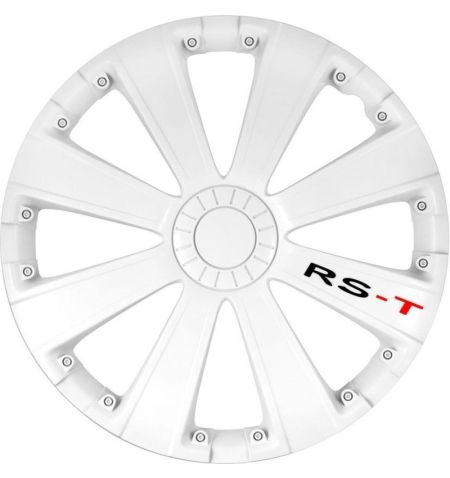 Ozdobné kryty kol / poklice 14 palců - RST White - sada 4ks | Filson Store
