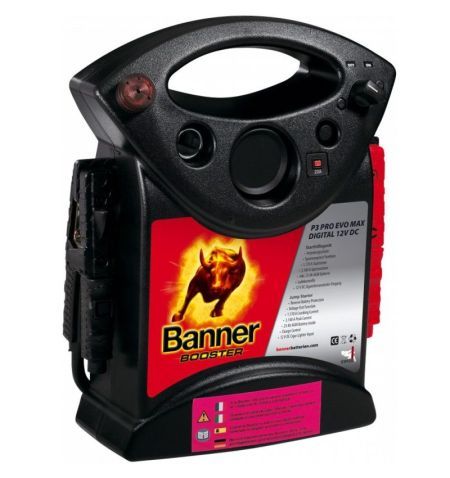 Jumpstarter pomocný startovací zdroj Banner Power Booster P3 Pro Evo Max