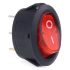 Vypínač / spínač kolébkový oválný s červeným podsvícením 12/24V 10A | Filson Store