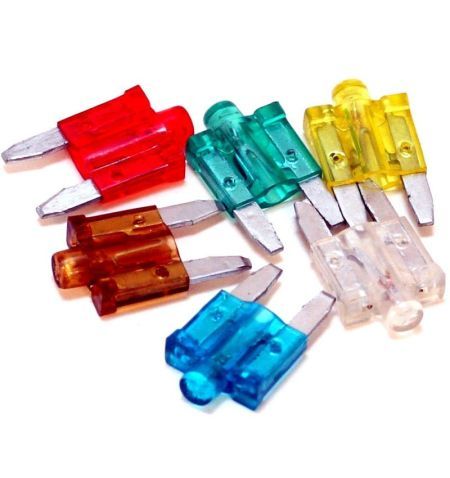 Pojistky nožové - mini s LED kontrolkou poškození / sada 6ks Filson - 2