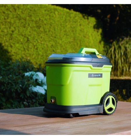 Tlakový vodní čistič / vysokotlaká myčka Aqua2go Evo - Li-Ion akumulátor 5.2Ah / nádrž 21l / 60bar / příslušenství | Filson S...