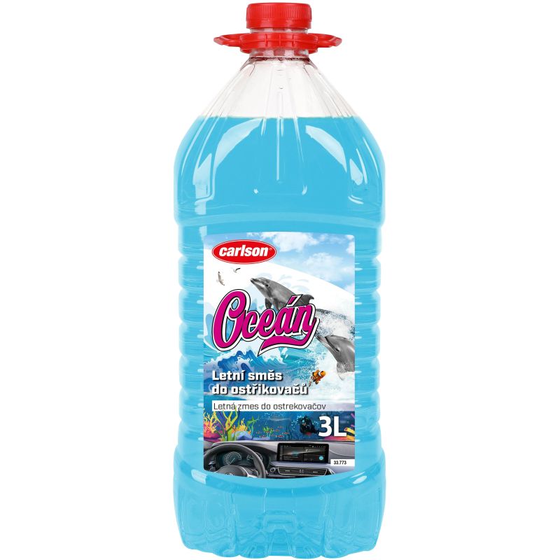 Letní směs do ostřikovačů Carlson Crazy Edition 3l PET - parfém Oceán