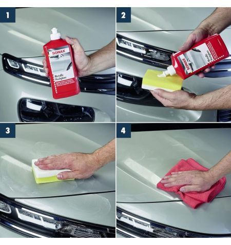 Sonax Leštěnka na metalický lak vozidla 500ml Sonax - 3