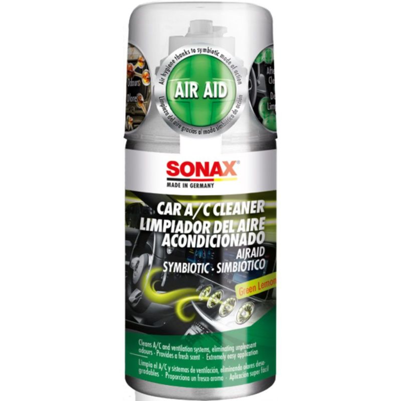Sonax Čistič klimatizace vozidla Air Aid - Green Lemon 100ml