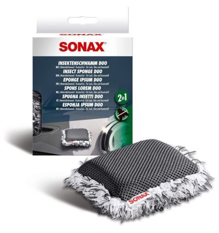 Sonax Houba na odstranění hmyzu ze skel a laku vozidla Duo 1ks