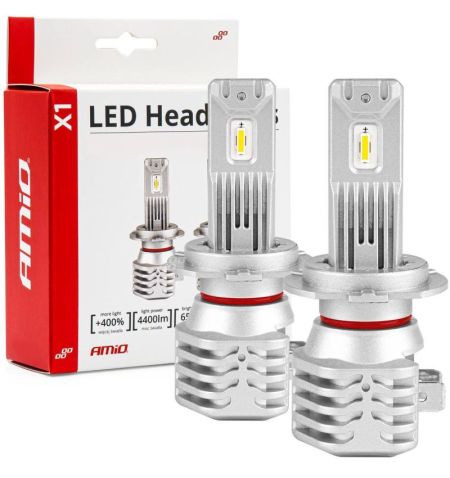 Žárovky LED diodové H7 CSP X1-Series 10-16V bílá / 4400lm / pár | Filson Store
