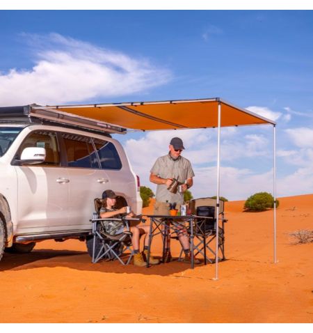 Markýza výsuvná na karavan / obytné auto / dodávku / osobní auto 200x250cm - písková | Filson Store