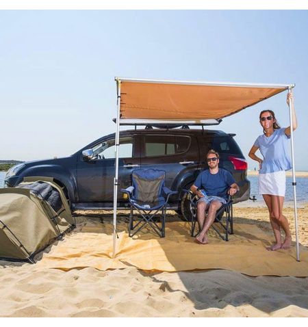 Markýza výsuvná na karavan / obytné auto / dodávku / osobní auto 200x250cm - písková | Filson Store