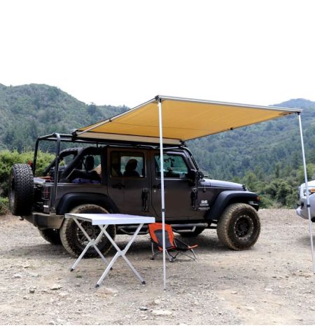 Markýza výsuvná na karavan / obytné auto / dodávku / osobní auto 200x250cm - písková | Filson Store