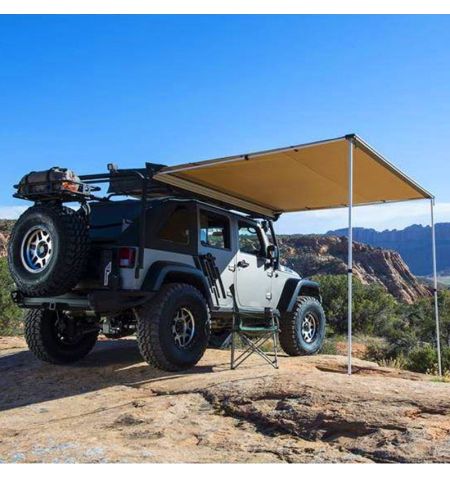 Markýza výsuvná na karavan / obytné auto / dodávku / osobní auto 200x250cm - písková | Filson Store