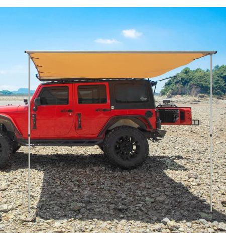 Markýza výsuvná na karavan / obytné auto / dodávku / osobní auto 200x250cm - písková | Filson Store