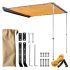 Markýza výsuvná na karavan / obytné auto / dodávku / osobní auto 200x250cm - písková | Filson Store