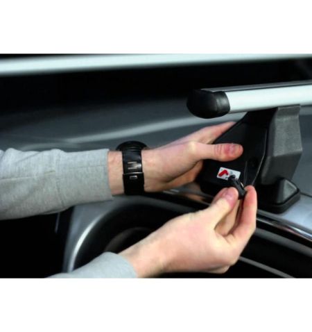 Střešní nosič / příčníky Menabo Tema - Opel Corsa E 5-dv (2015-2019) - fixační body / aluminium / zamykací | Filson Store